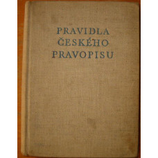 Pravidla českého pravopisu - vydání z roku 1957