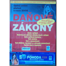 Daňové zákony, úplná znění v roce 2008